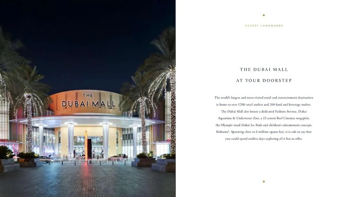 Stunning 2Br Apartment With Burj Khalifa And Fountain Views - 5-Min Walk To Dubai Mall And Souk Al Bahar