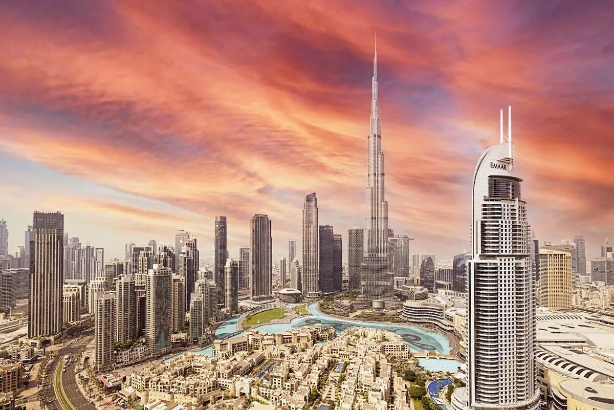 Stunning 2Br Apartment With Burj Khalifa And Fountain Views - 5-Min Walk To Dubai Mall And Souk Al Bahar