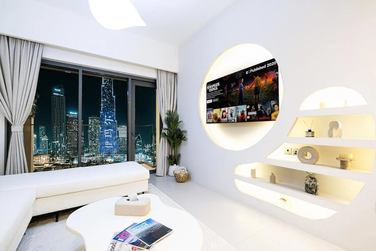 Stunning 2Br Apartment With Burj Khalifa And Fountain Views - 5-Min Walk To Dubai Mall And Souk Al Bahar 0*,  United Arab Emirates
