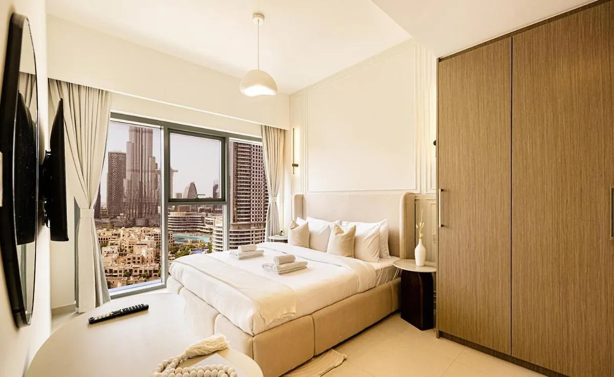 Stunning 2Br Apartment With Burj Khalifa And Fountain Views - 5-Min Walk To Dubai Mall And Souk Al Bahar United Arab Emirates